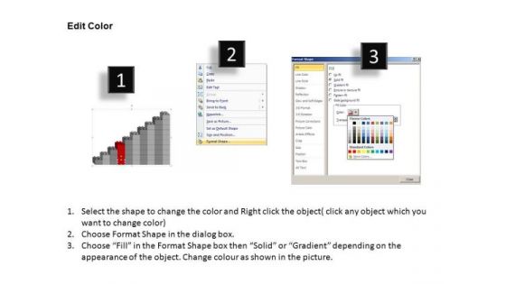 PowerPoint Slides Process Lego Blocks Ppt Design