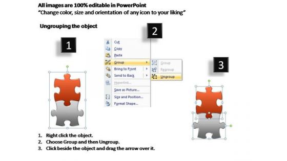 PowerPoint Slides Process Puzzle Piece Ppt Design