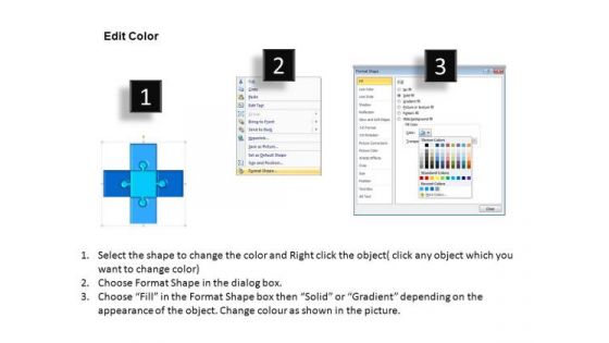 PowerPoint Slides Process Puzzle Ppt Themes