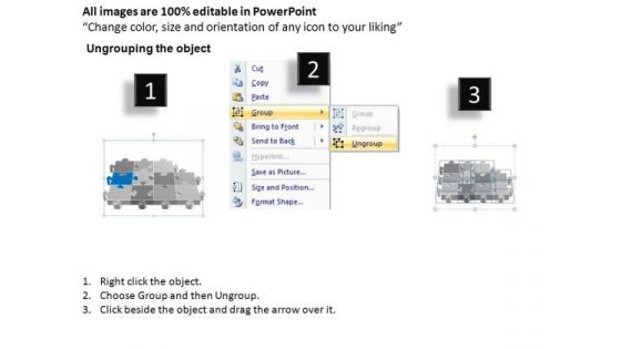 PowerPoint Slides Process Puzzle Process Ppt Slide Designs