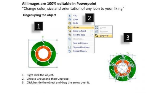 PowerPoint Slides Process Transaction Marketing Ppt Themes