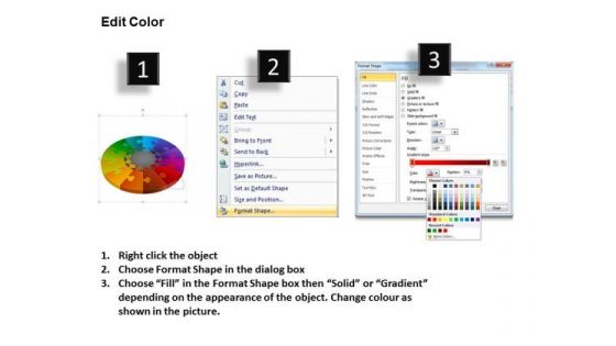 PowerPoint Slides Puzzle Process Business Ppt Presentation Designs
