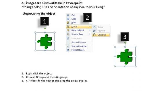 PowerPoint Slides Puzzle Process Success Ppt Template