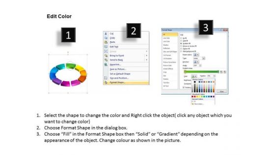 PowerPoint Slides Ring Process Diagram Ppt Presentation