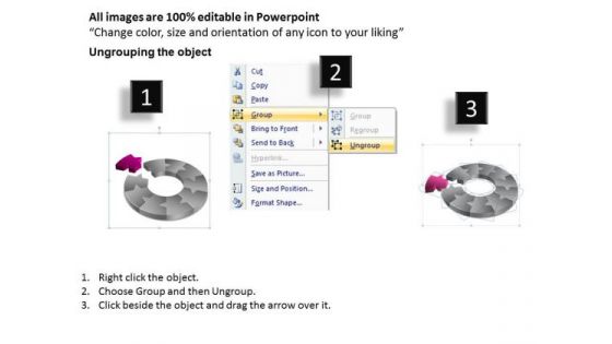 PowerPoint Slides Sales Circular Ppt Templates