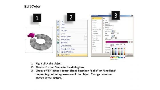 PowerPoint Slides Sales Circular Ppt Templates