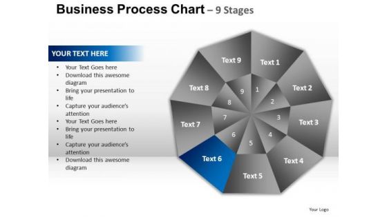 PowerPoint Slides Sales Circular Quadrant Ppt Presentation Designs