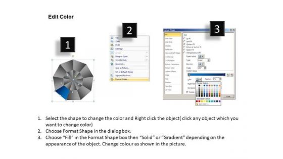 PowerPoint Slides Sales Circular Quadrant Ppt Presentation Designs