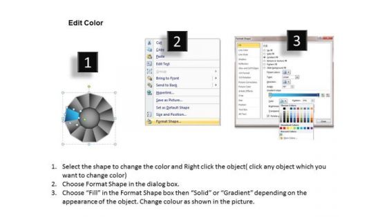 PowerPoint Slides Sales Cyclical Process Ppt Themes