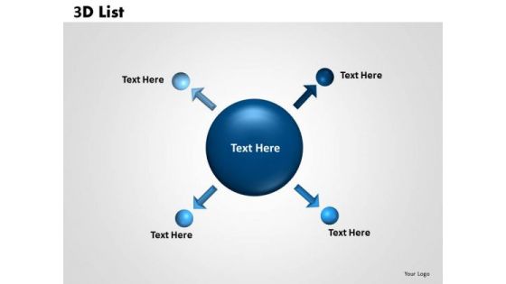 PowerPoint Slides Strategy Bulleted List Ppt Themes