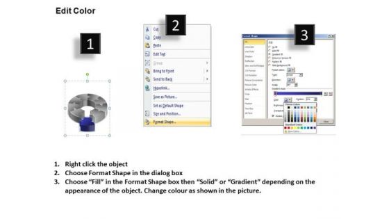PowerPoint Slides Strategy Circular Chart Ppt Design Slides