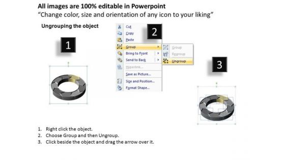 PowerPoint Slides Strategy Circular Process Ppt Design