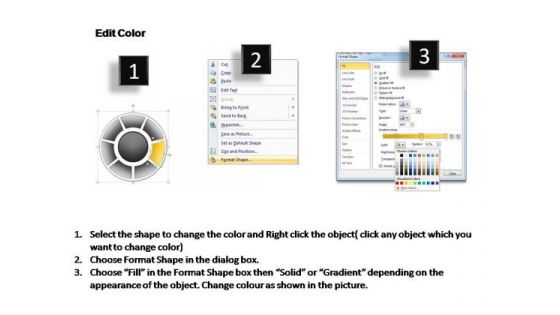 PowerPoint Slides Strategy Circular Process Ppt Layouts
