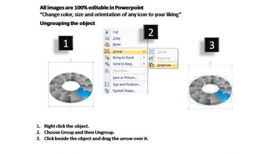 PowerPoint Slides Strategy Circular Process Ppt Themes