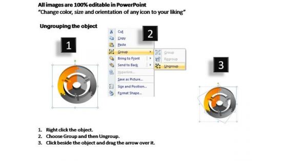 PowerPoint Slides Strategy Circular Reasoning Ppt Backgrounds