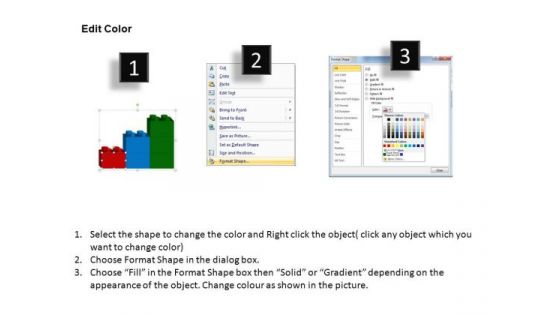 PowerPoint Slides Strategy Lego Blocks Ppt Presentation