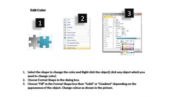 PowerPoint Slides Strategy Puzzle Piece Ppt Design