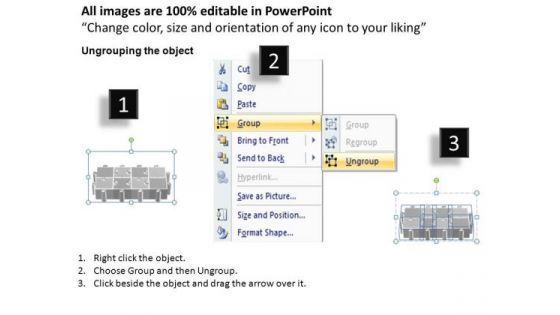 PowerPoint Slides Strategy Puzzle Process Ppt Template