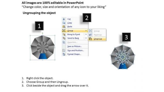 PowerPoint Slides Strategy Quadrant Diagram Chart Ppt Process