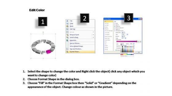PowerPoint Slides Teamwork Ring Process Ppt Design