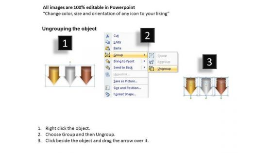 PowerPoint Template Business Competition Shiny Arrows Ppt Slide Designs