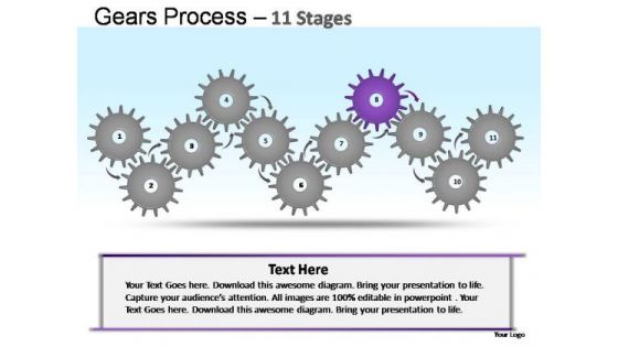 PowerPoint Template Business Gears Ppt Designs
