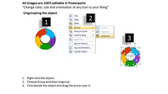 PowerPoint Template Business Leadership 3d Circle Chart Process Ppt Presentation Designs
