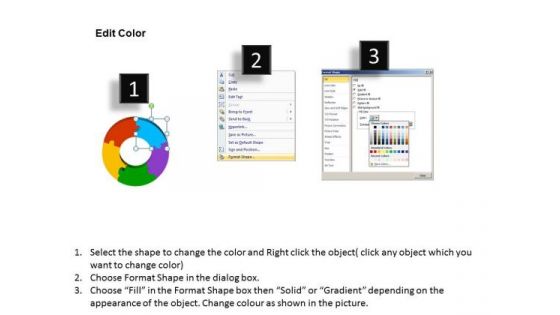 PowerPoint Template Business Leadership 3d Circle Chart Process Ppt Presentation Designs