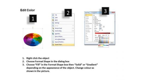 PowerPoint Template Chart Circle Puzzle Ppt Template