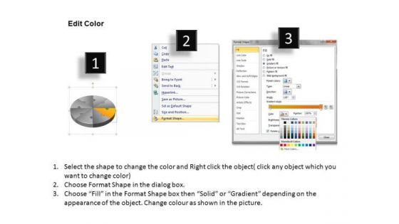 PowerPoint Template Chart Circular Ppt Theme