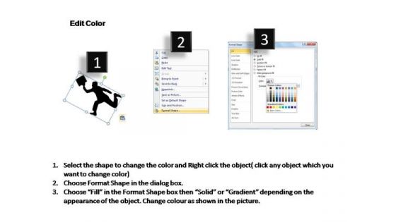 PowerPoint Template Chart Growing Towards Ppt Backgrounds