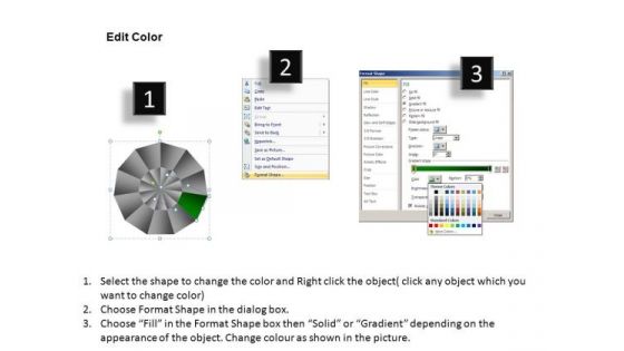 PowerPoint Template Chart Pie Chart Ppt Template