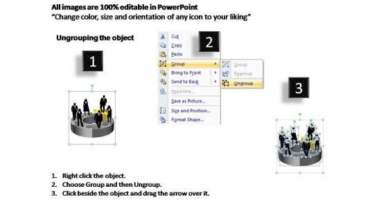 PowerPoint Template Chart World Business Ppt Slides