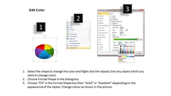 PowerPoint Template Circle Chart Cycle Process Ppt Designs