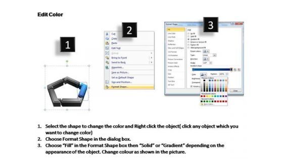 PowerPoint Template Company Cyclical Process Ppt Design Slides