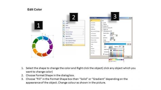 PowerPoint Template Company Designs Cycle Diagram Ppt Themes