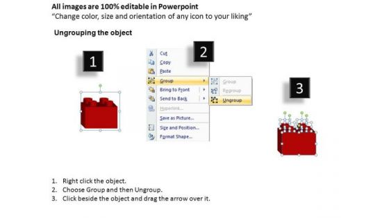 PowerPoint Template Company Lego Blocks Ppt Layout