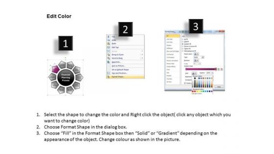 PowerPoint Template Company Success Financial Planning Process Ppt Presentation