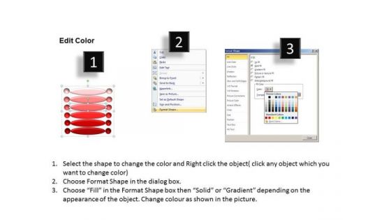 PowerPoint Template Corporate Competition 3d List Ppt Design Slides