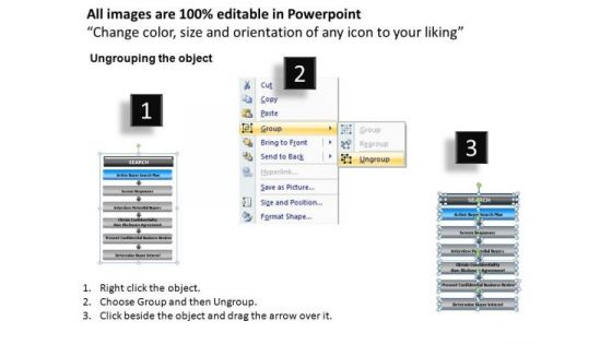 PowerPoint Template Diagram Business Planning Ppt Process