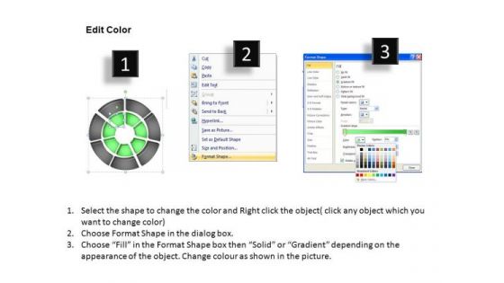 PowerPoint Template Diagram Double Ring Ppt Themes