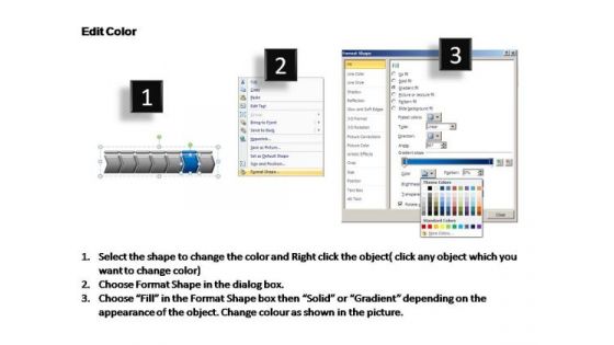 PowerPoint Template Diagram Flow Process Ppt Slide