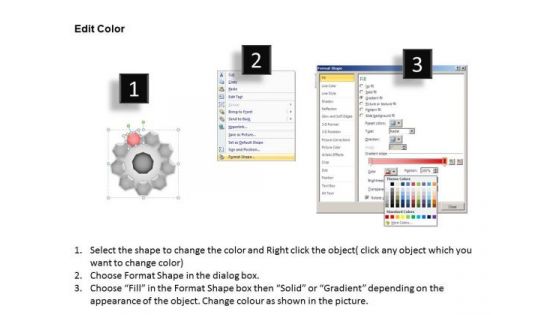 PowerPoint Template Diagram Hub And Spokes Process Ppt Design