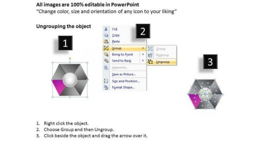 PowerPoint Template Diagram Performance Pentagon Ppt Theme