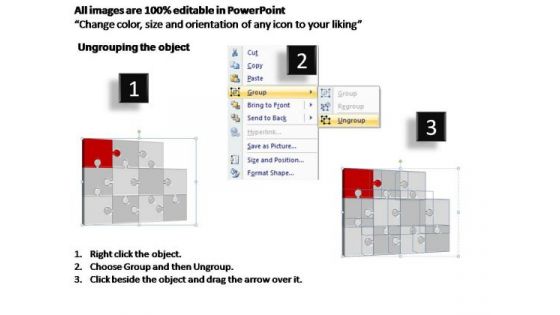 PowerPoint Template Diagram Puzzle Process Ppt Designs