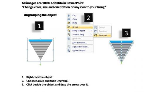 PowerPoint Template Diagram Pyramid Process Ppt Slide