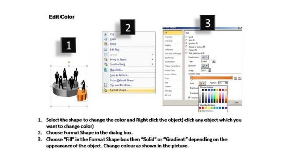 PowerPoint Template Diagram World Business Ppt Slides