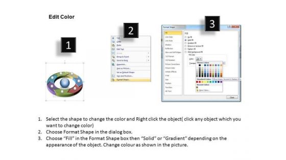 PowerPoint Template Download Circular Process Ppt Presentation