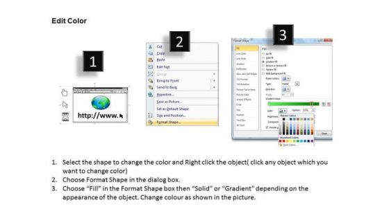 PowerPoint Template Download World Of Web Ppt Theme