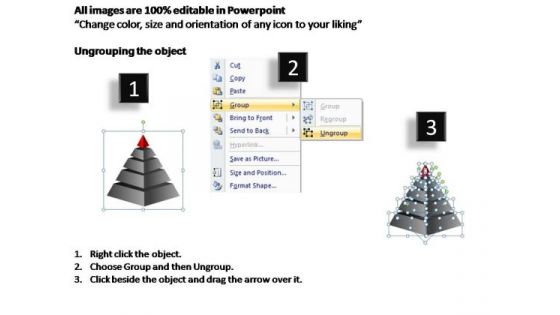 PowerPoint Template Editable Cone Diagram Ppt Design Slides